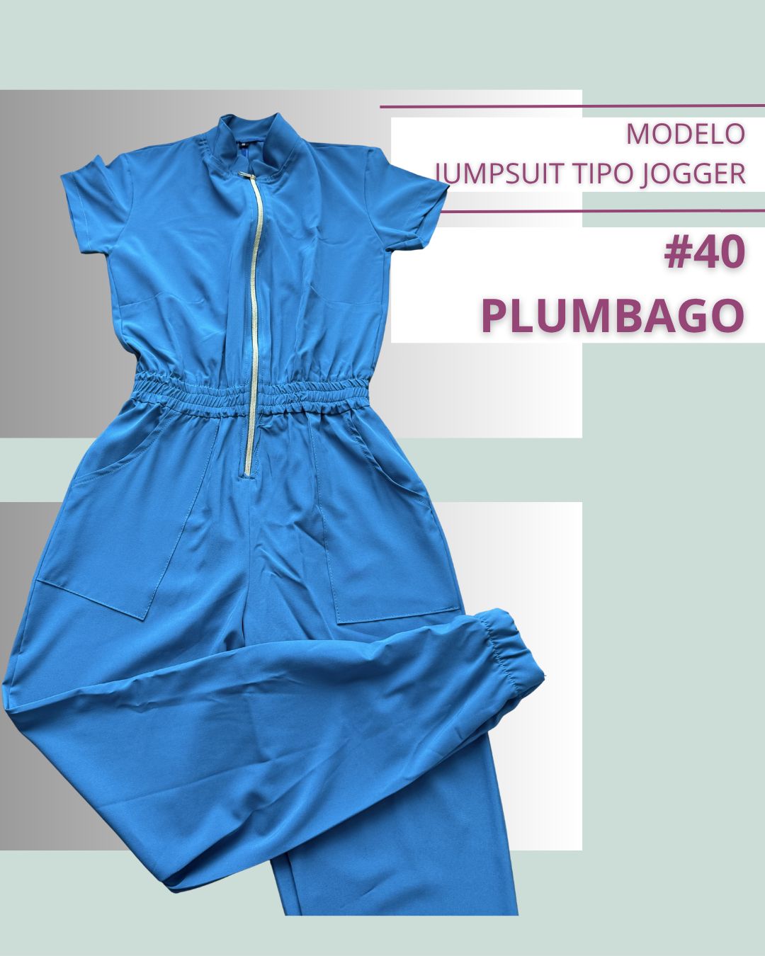 uniforme quirurgico jumpsuit tipo jogger