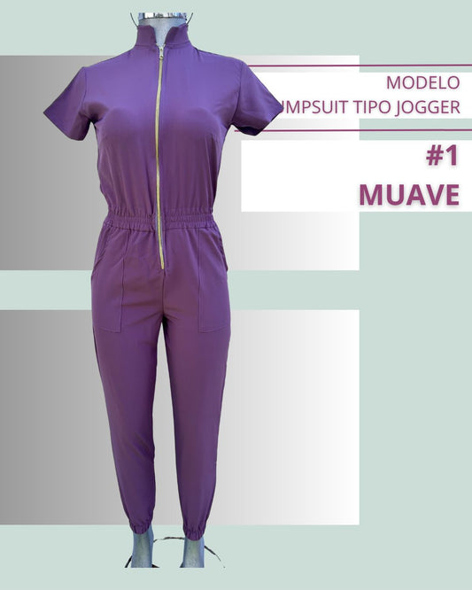 uniforme quirúrgico jumpsuit tipo jogger