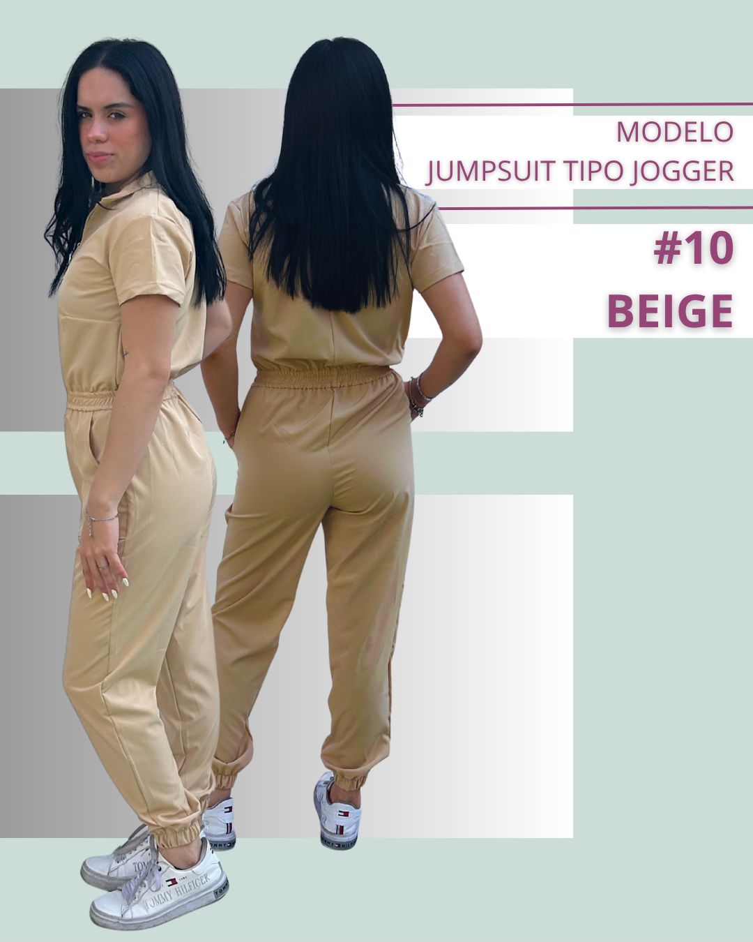 uniforme quirúrgico jumpsuit tipo jogger