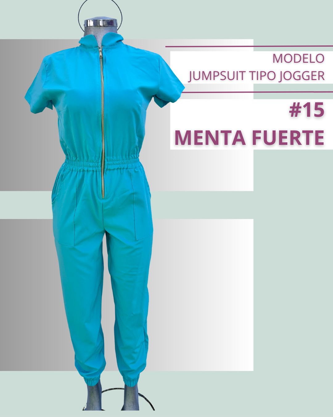 uniforme quirúrgico jumpsuit tipo jogger