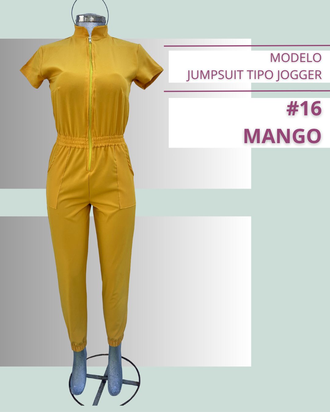 uniforme quirúrgico jumpsuit tipo jogger