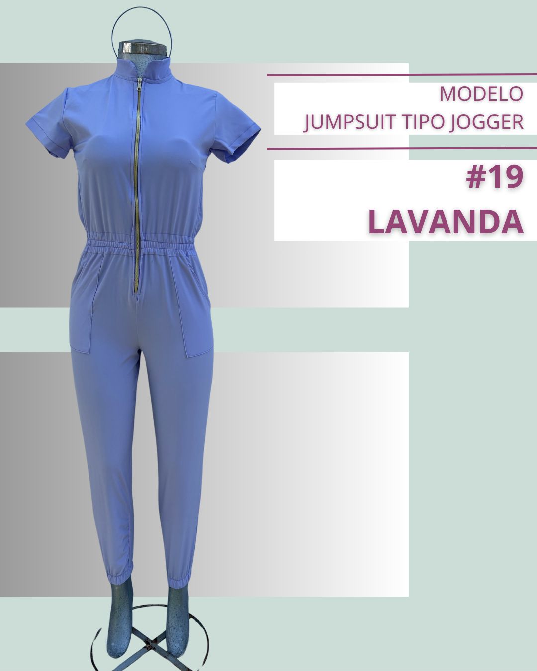 uniforme quirúrgico jumpsuit tipo jogger