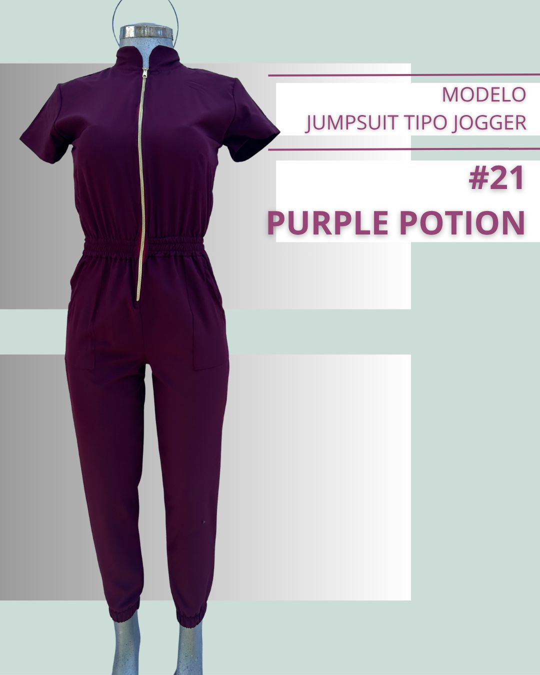 uniforme quirurgico jumpsuit tipo jogger