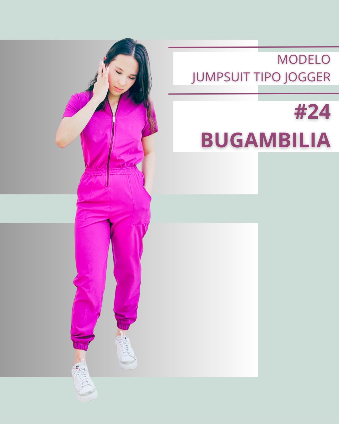 uniforme quirurgico jumpsuit tipo jogger