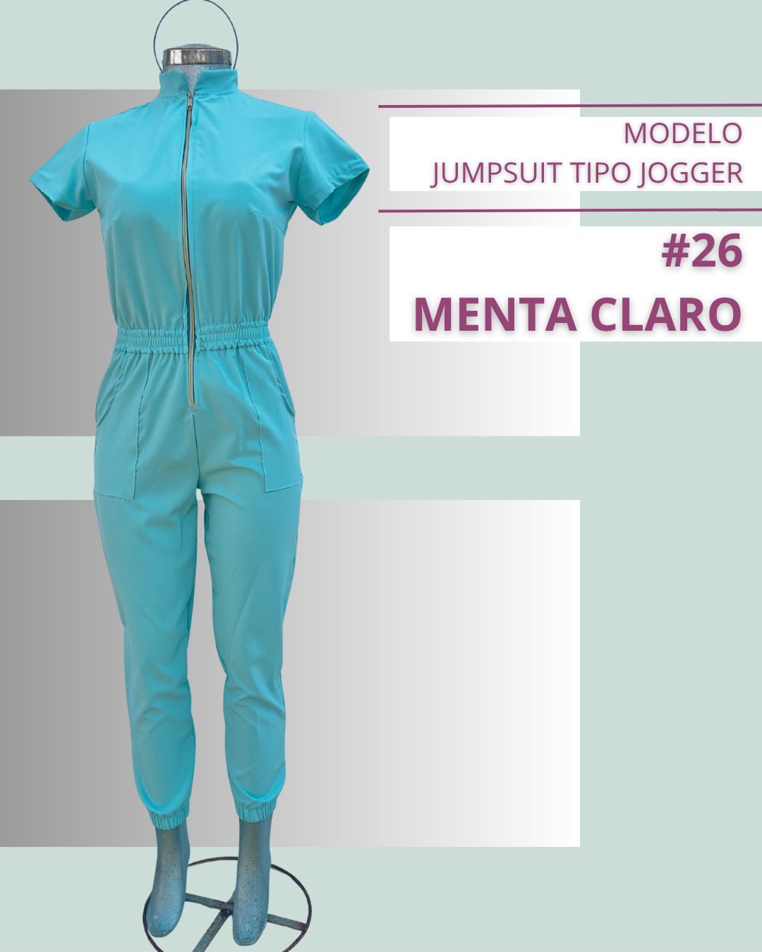 uniforme quirurgico jumpsuit tipo jogger