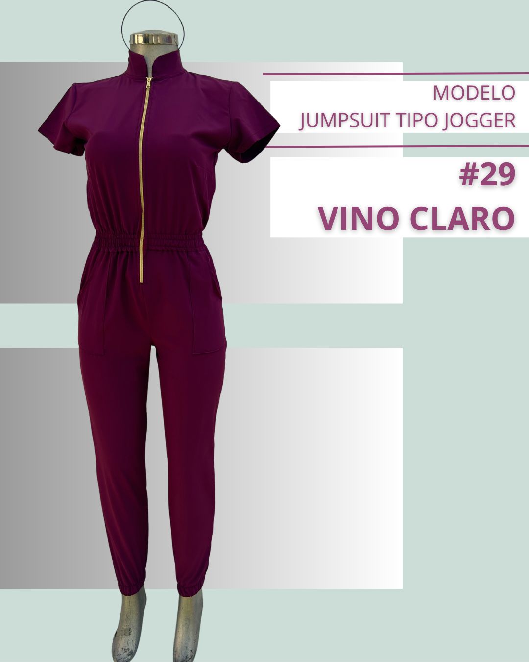 uniforme quirurgico jumpsuit tipo jogger