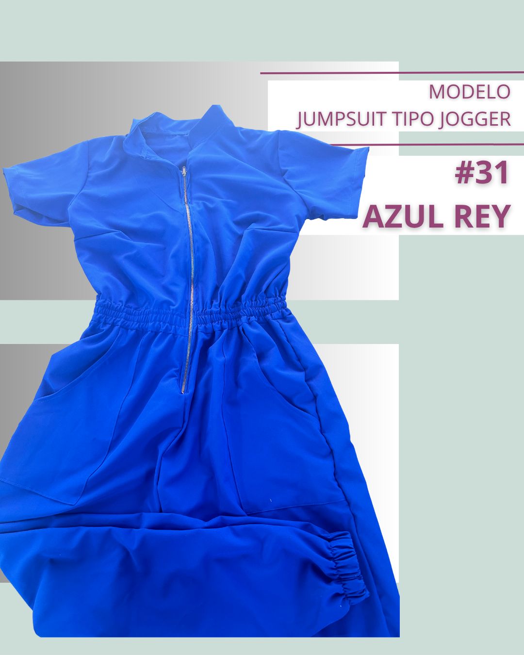 uniforme quirurgico jumpsuit tipo jogger
