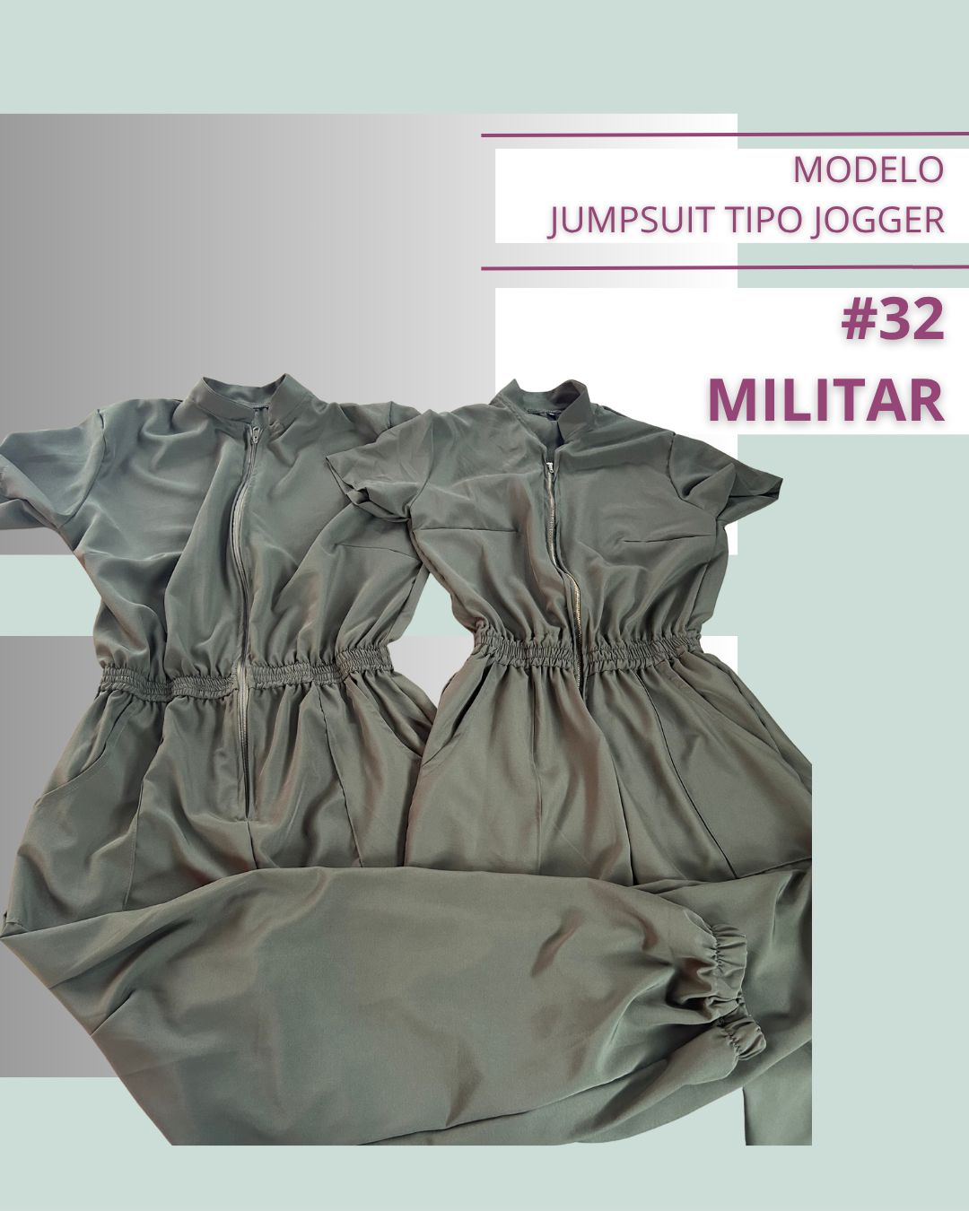 uniforme quirurgico jumpsuit tipo jogger