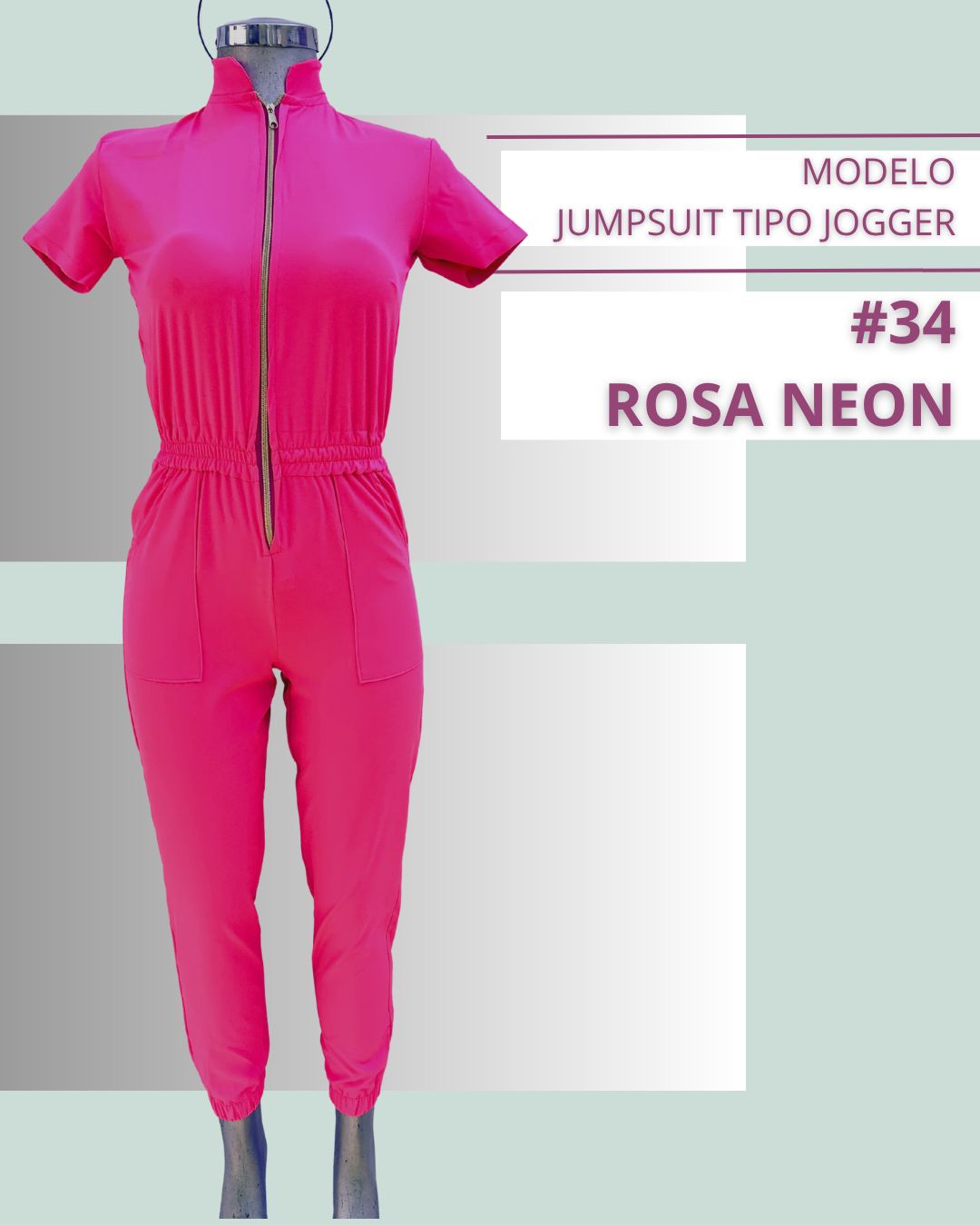 uniforme quirurgico jumpsuit tipo jogger