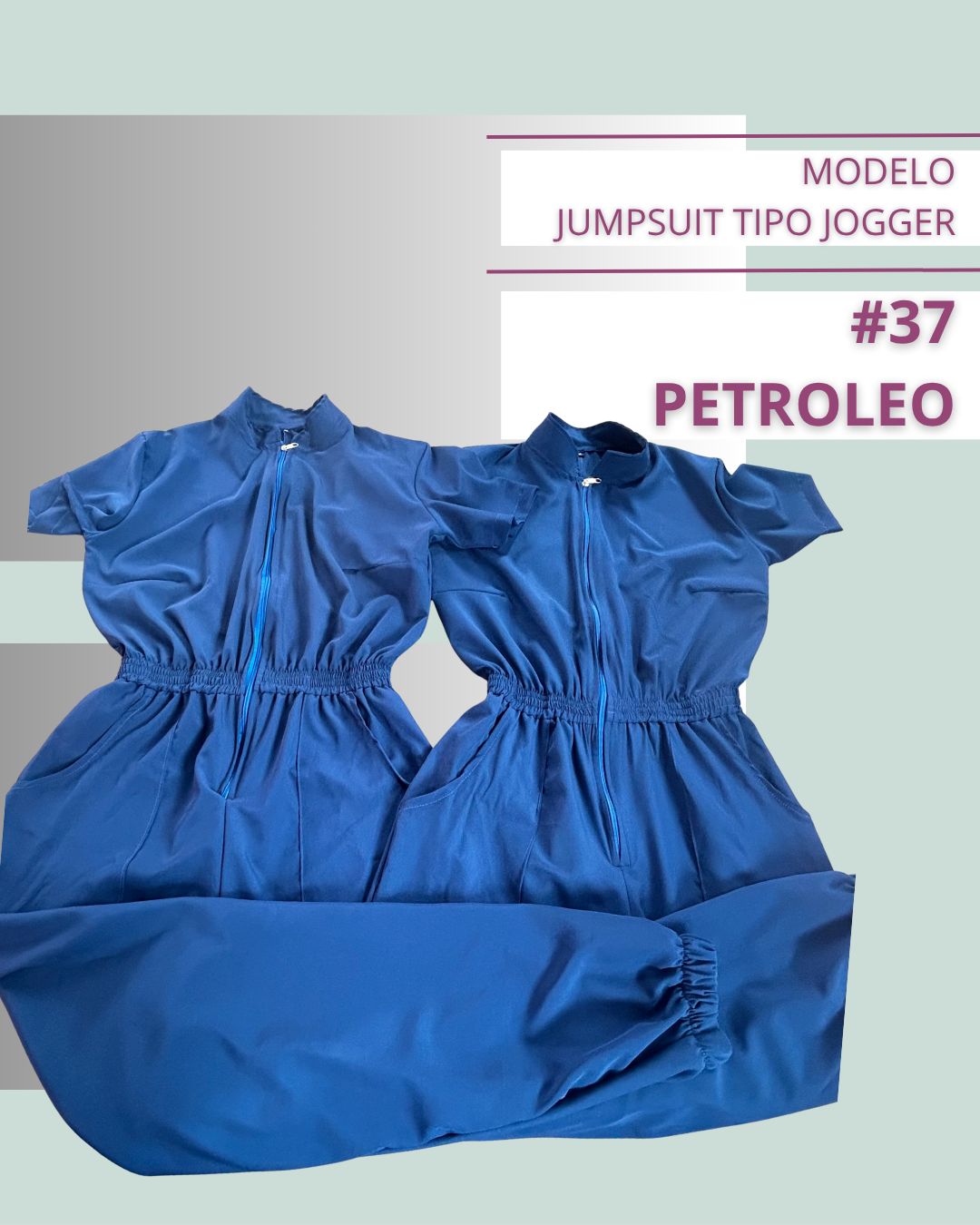 uniforme quirurgico jumpsuit tipo jogger