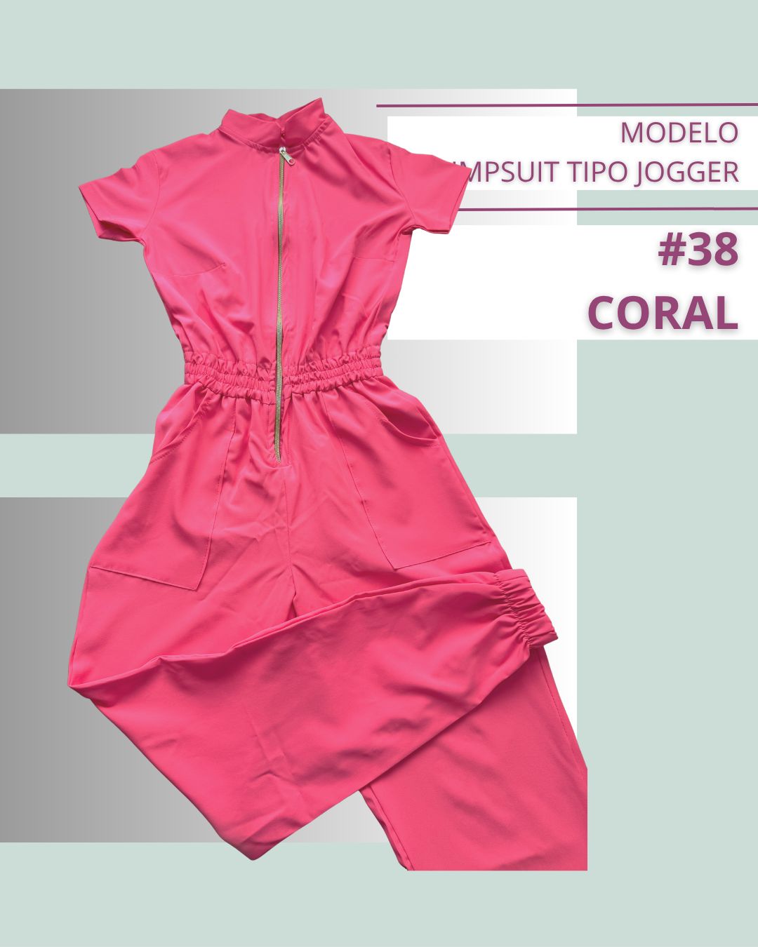 uniforme quirurgico jumpsuit tipo jogger