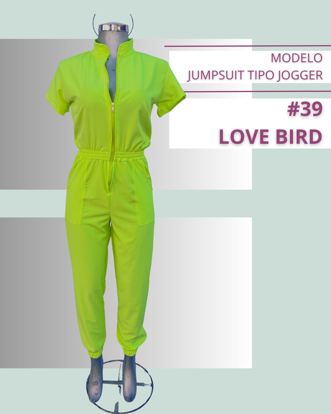 uniforme quirurgico jumpsuit tipo jogger