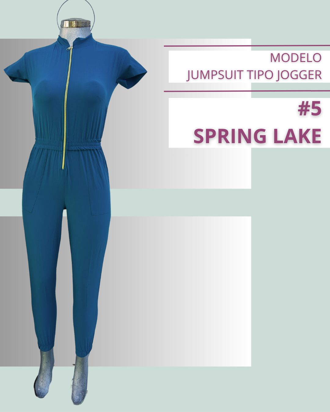 uniforme quirúrgico jumpsuit tipo jogger