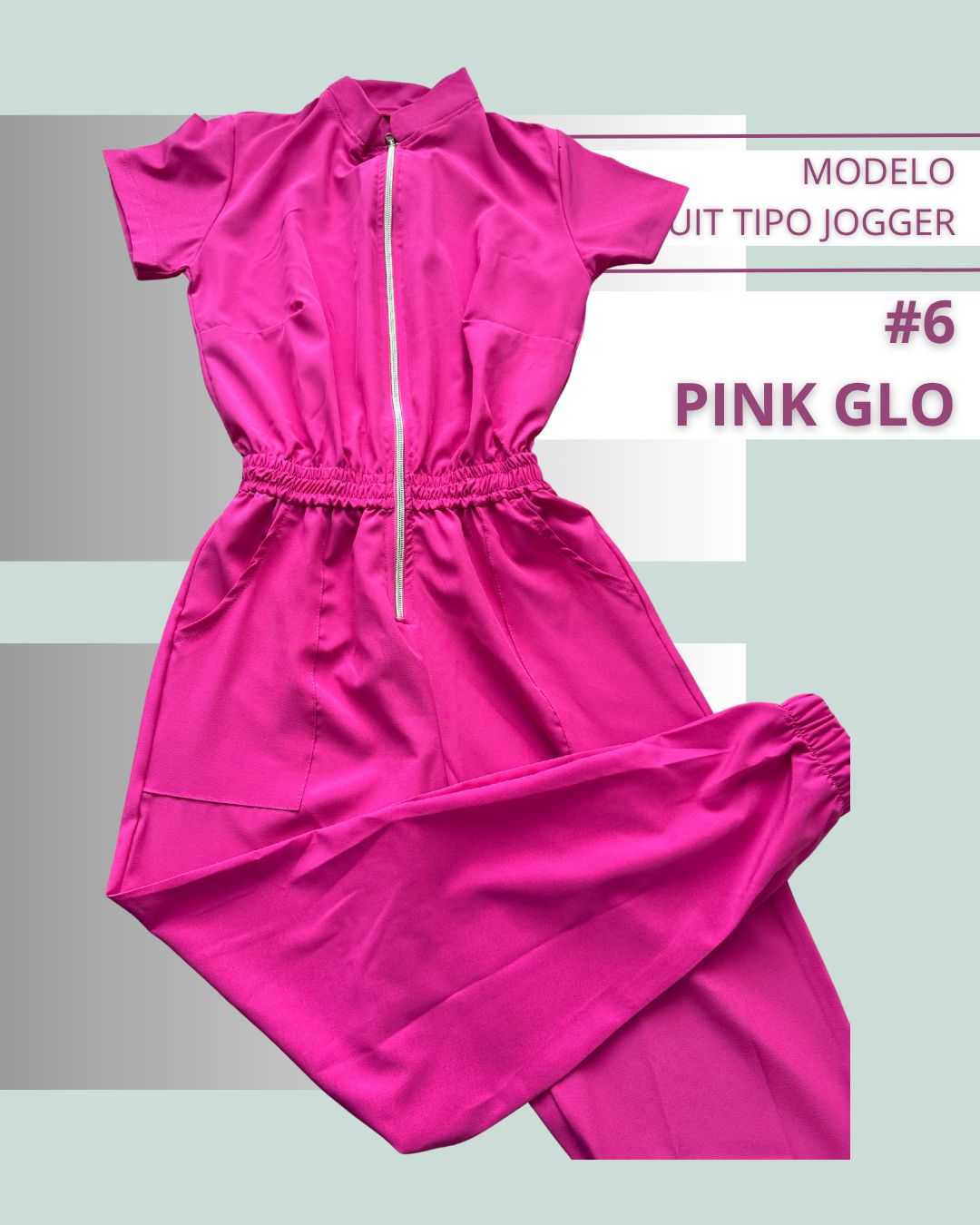 uniforme quirúrgico jumpsuit tipo jogger